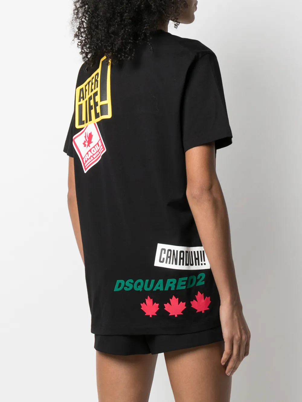 фото Dsquared2 футболка с принтом