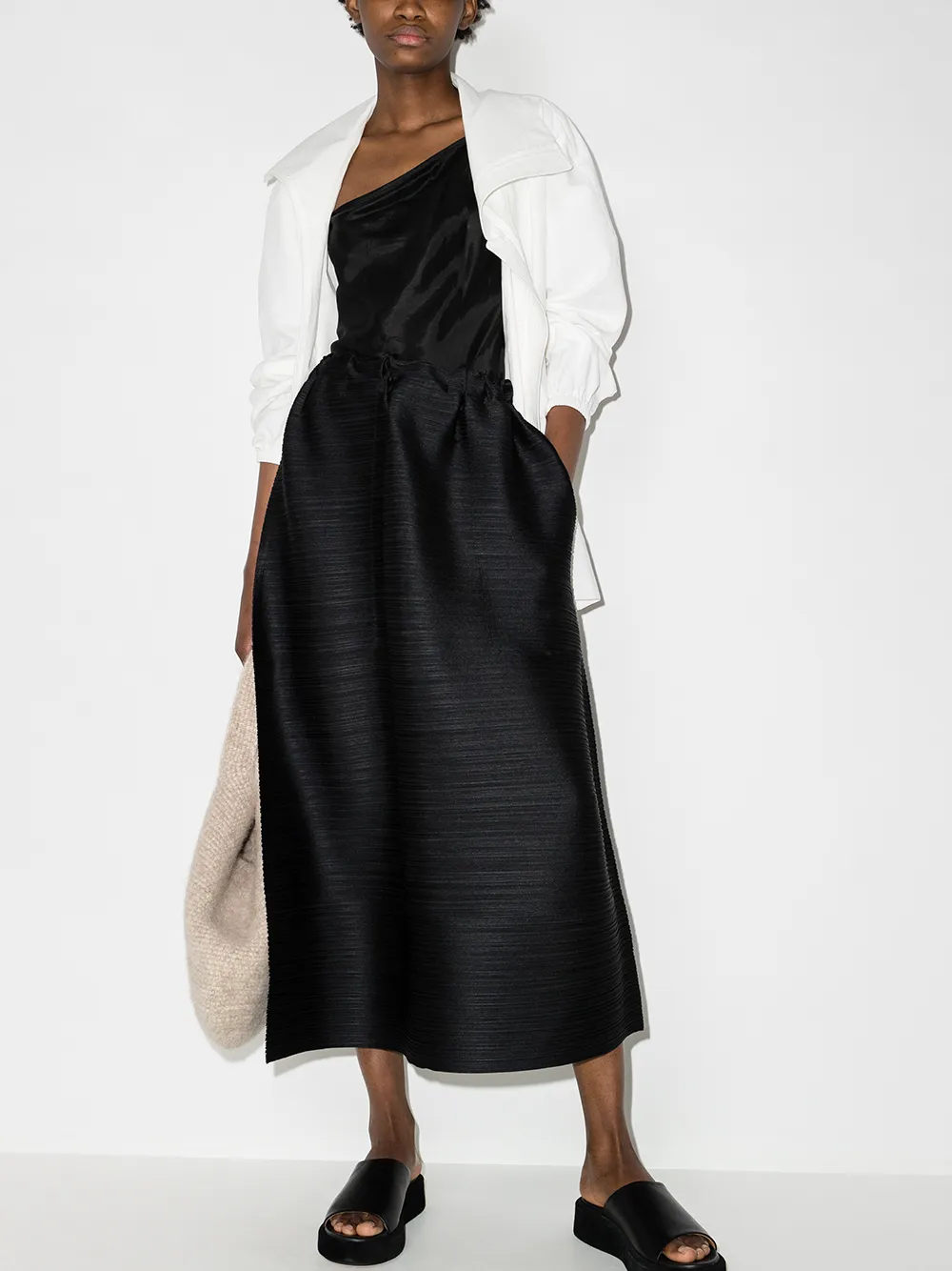 фото Pleats please issey miyake плиссированная юбка миди cantabile