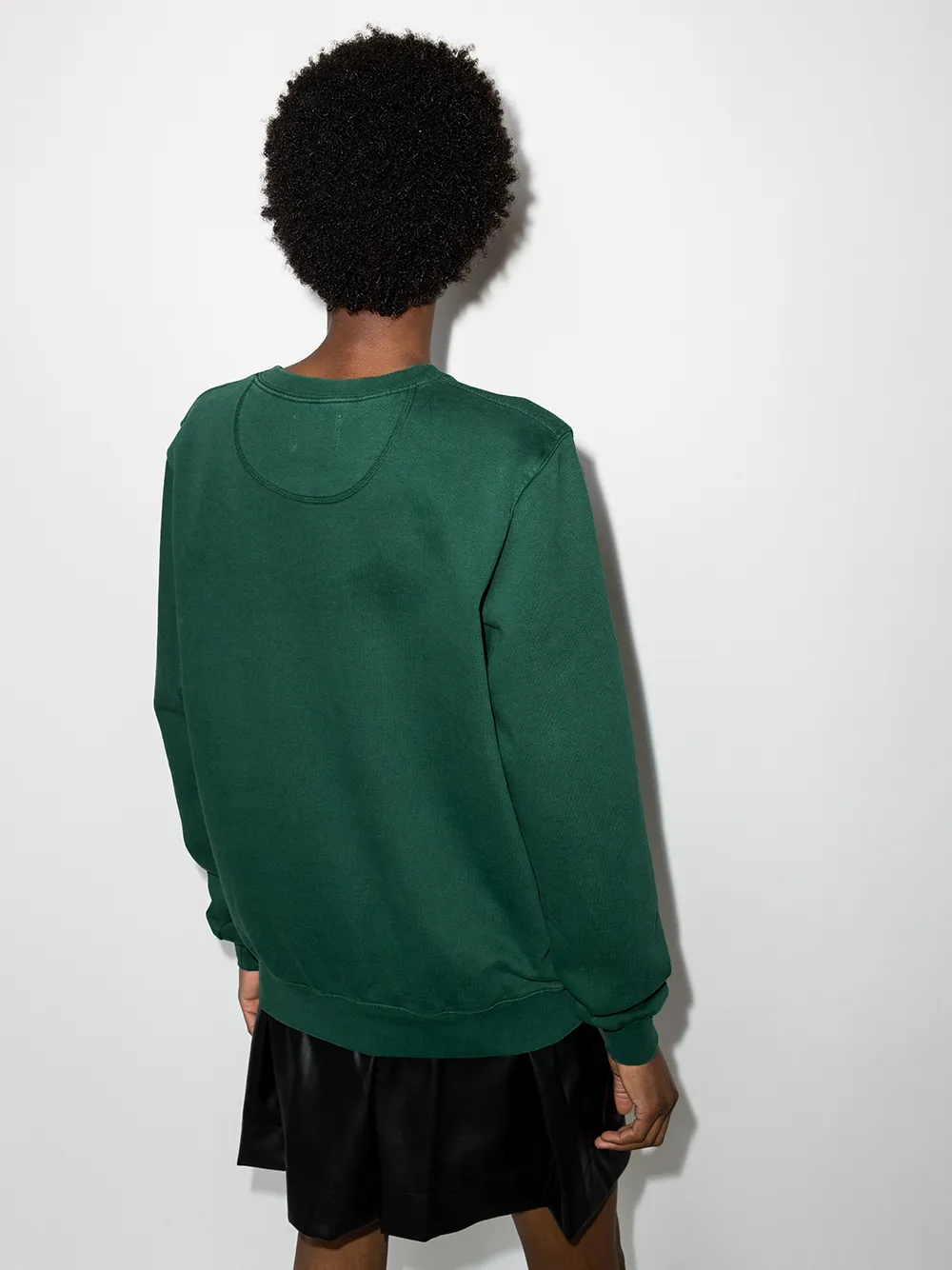 фото Saint ivory nyc толстовка ivory pencils с круглым вырезом