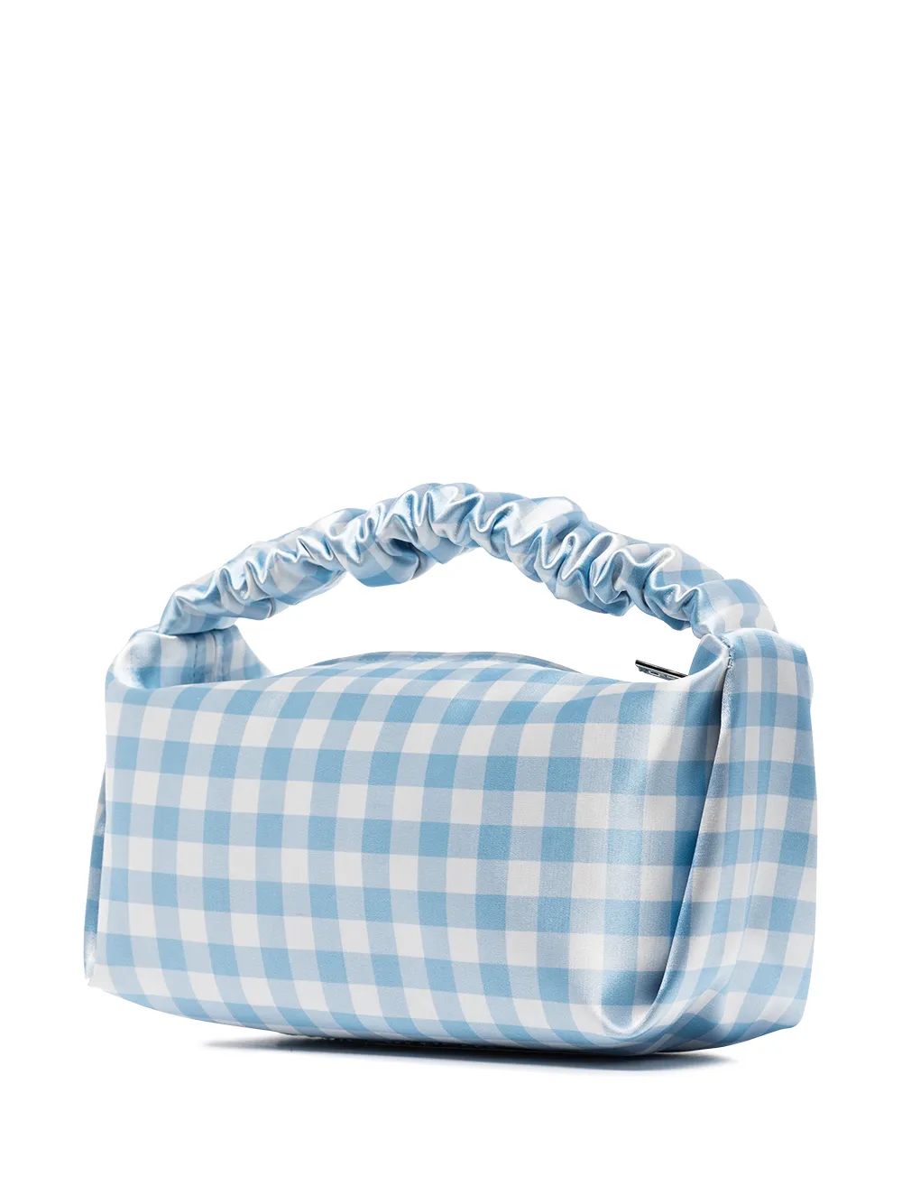 фото Alexander wang мини-сумка scrunchie в клетку гингем