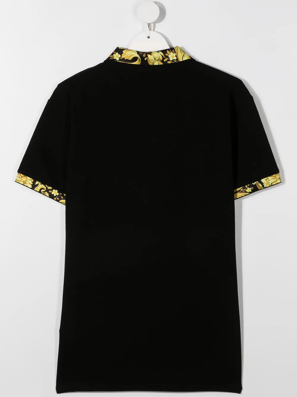 фото Young versace рубашка поло с узором barocco