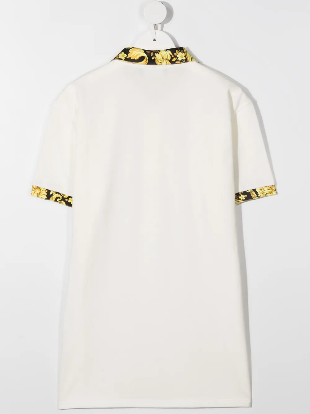 фото Young versace рубашка поло с узором barocco