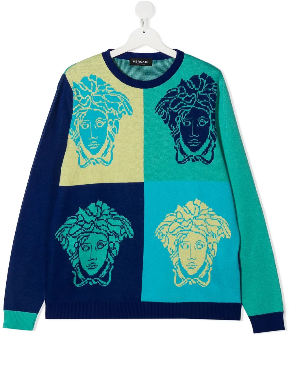 фото Young versace толстовка с принтом medusa