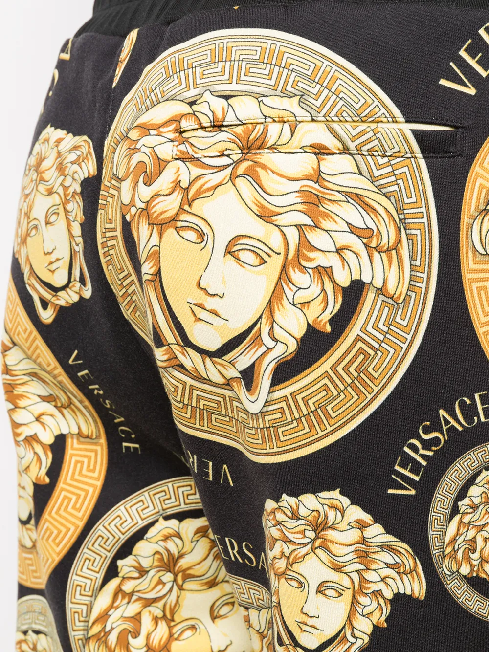 фото Versace спортивные брюки с логотипом medusa