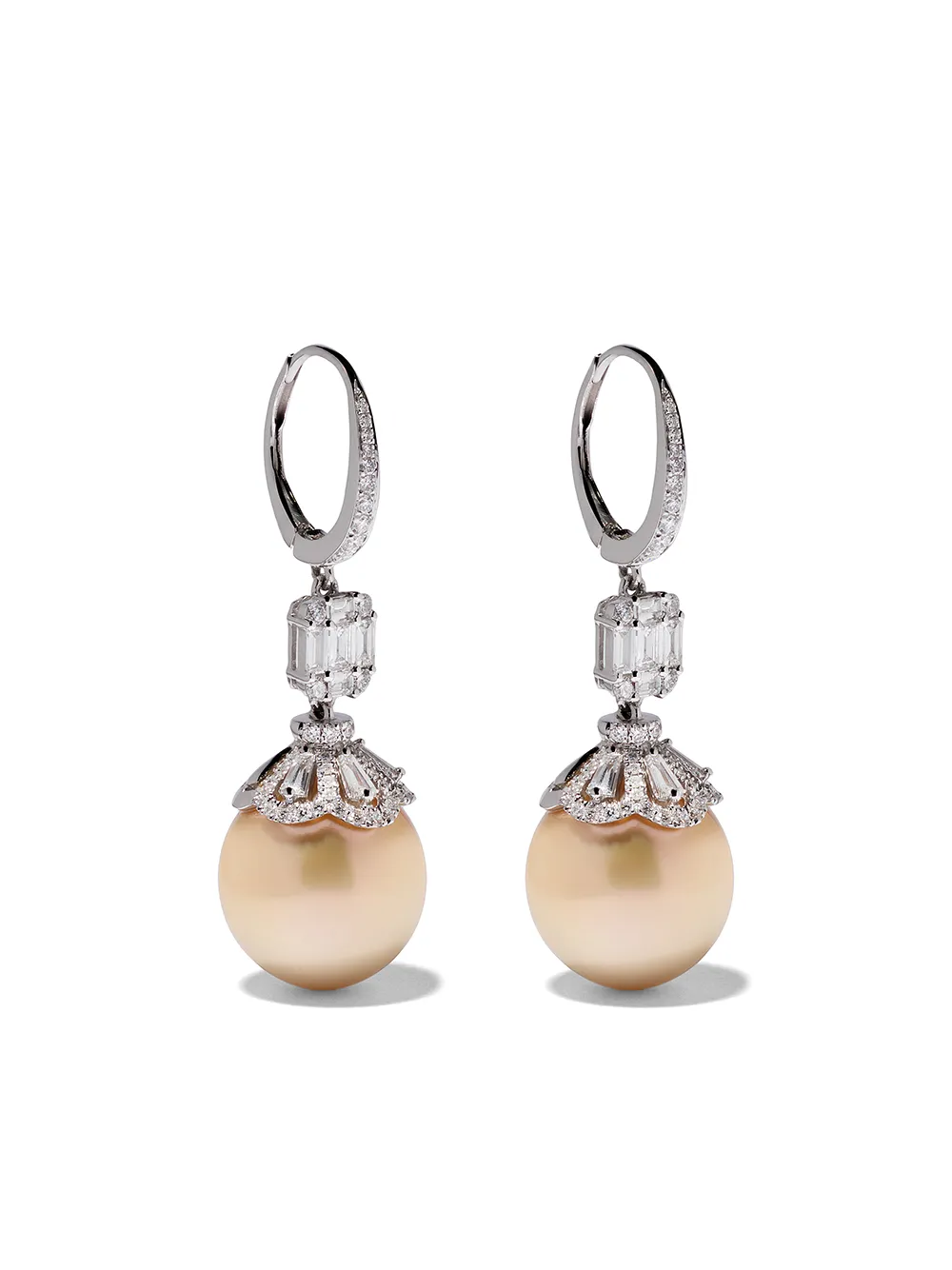 Yoko London aretes Starlight en oro blanco de 18kt con diamantes y perlas del mar del sur - Plateado
Yoko London aretes Starlight en oro blanco de 18kt con diamantes y perlas del mar del sur - Plateado