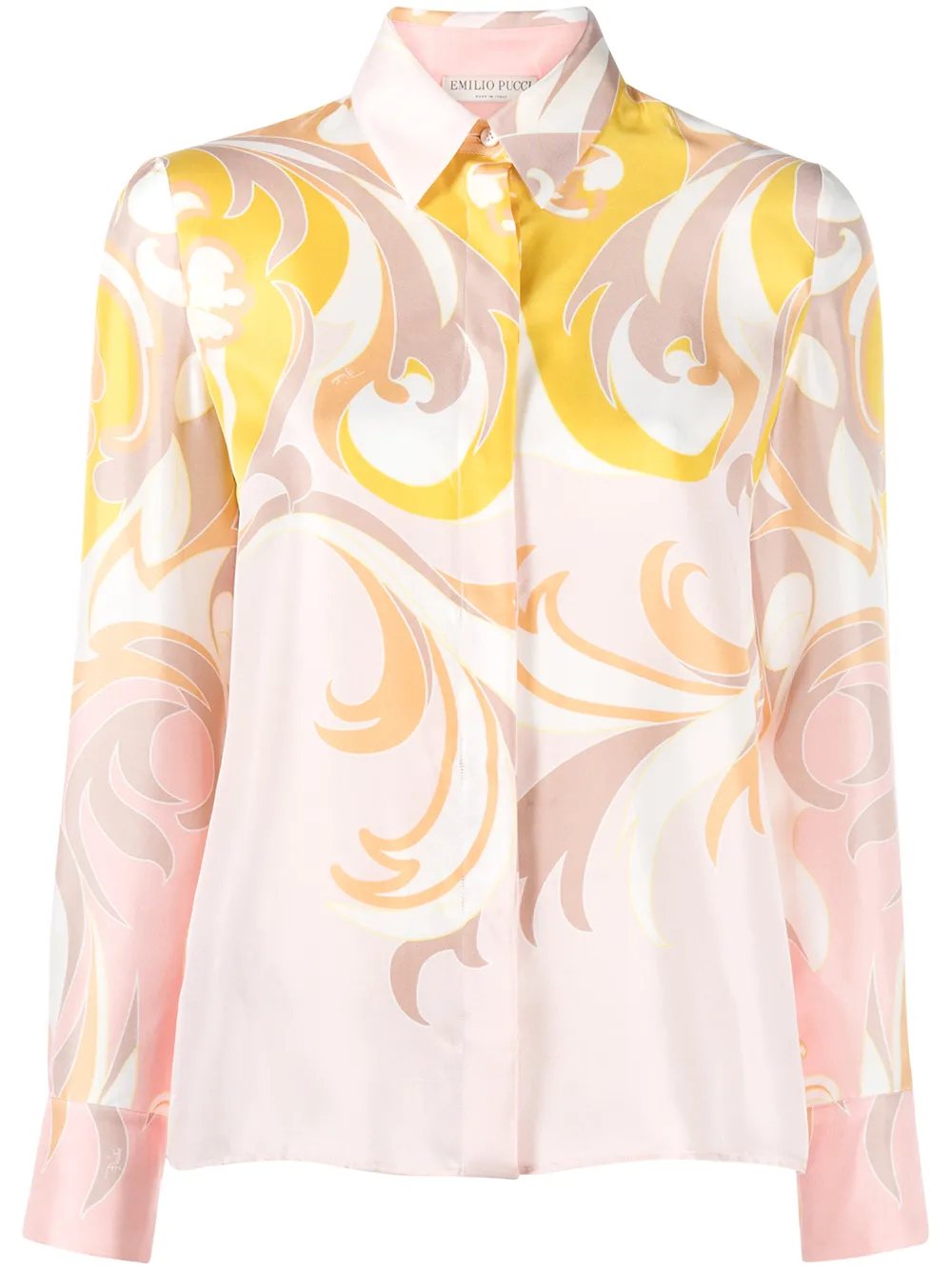 фото Emilio pucci рубашка с принтом