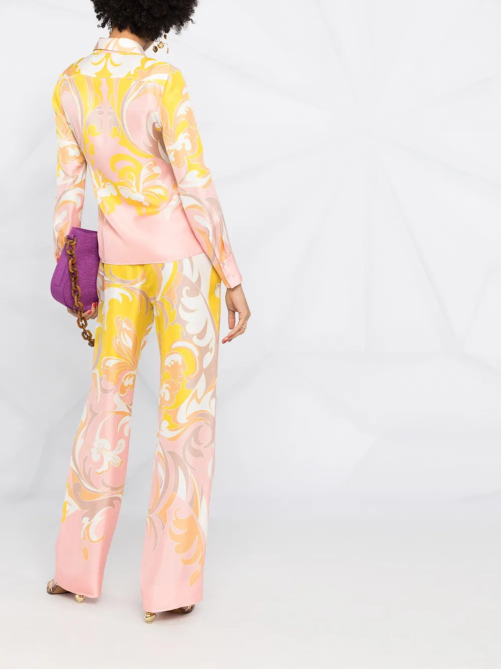 фото Emilio pucci рубашка с принтом