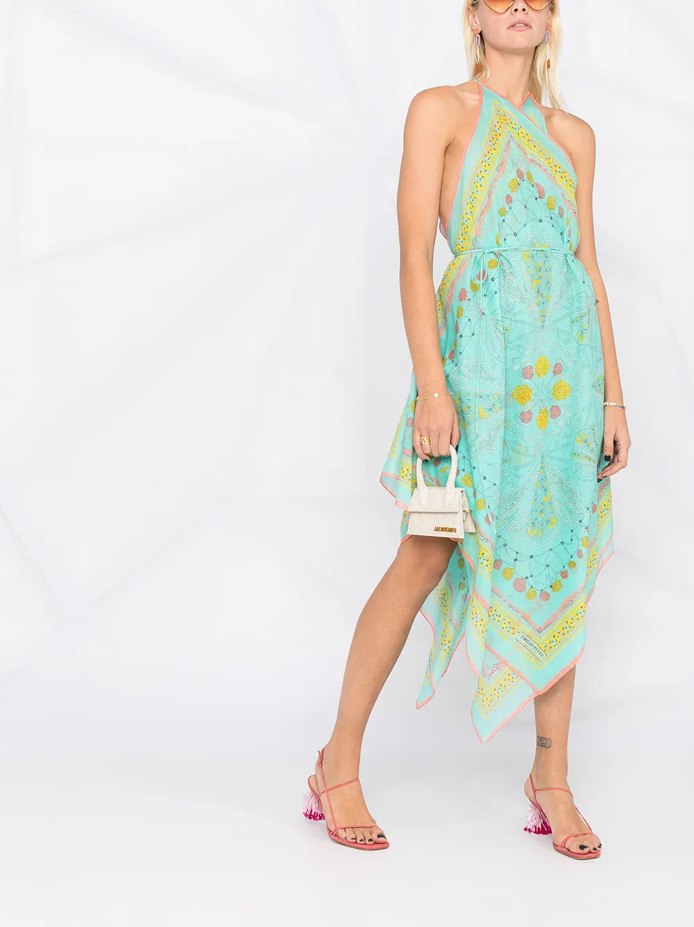 фото Emilio pucci пляжное платье с принтом conchiglie