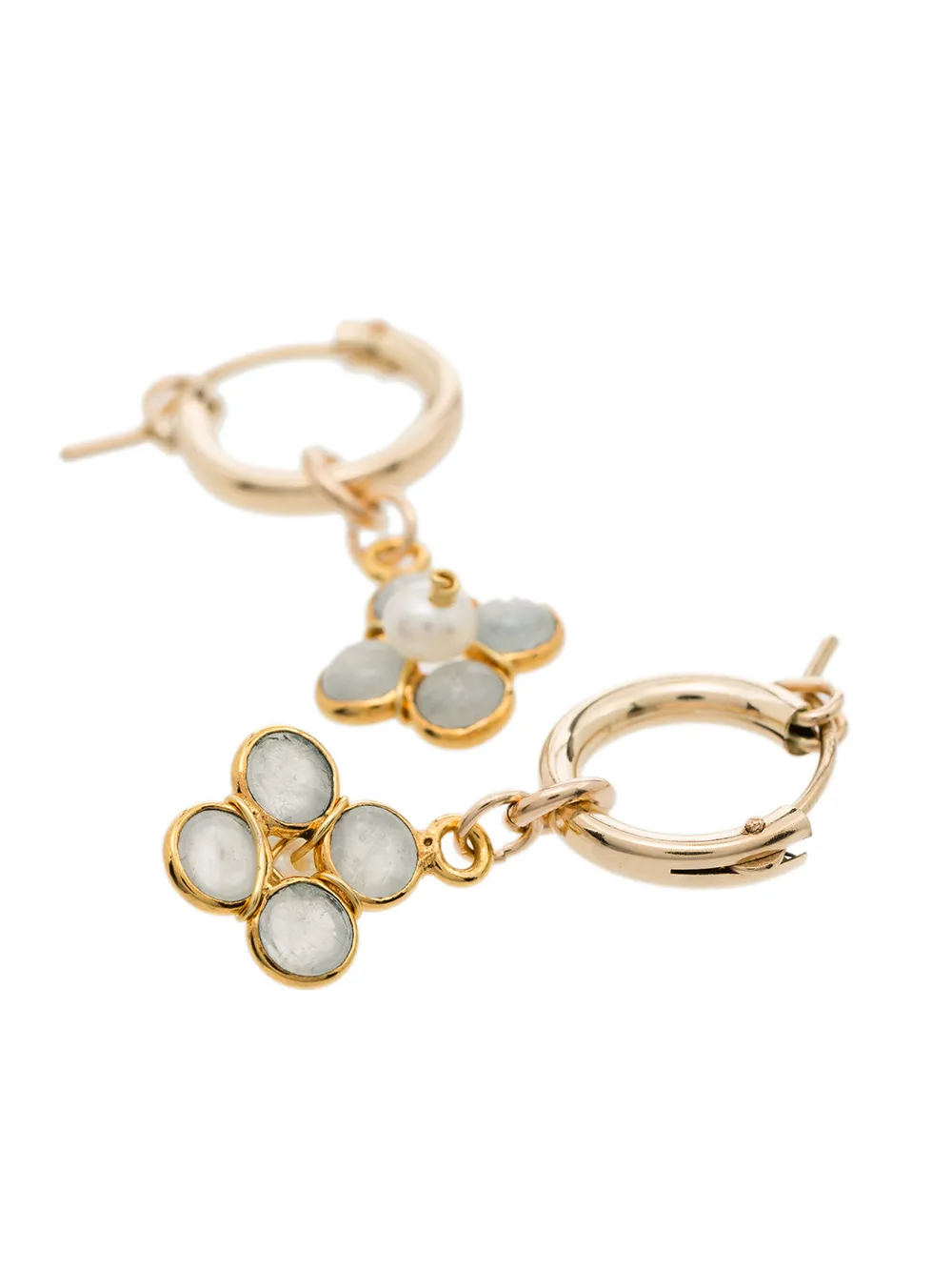 фото Brinker & eliza серьги-кольца с подвесками