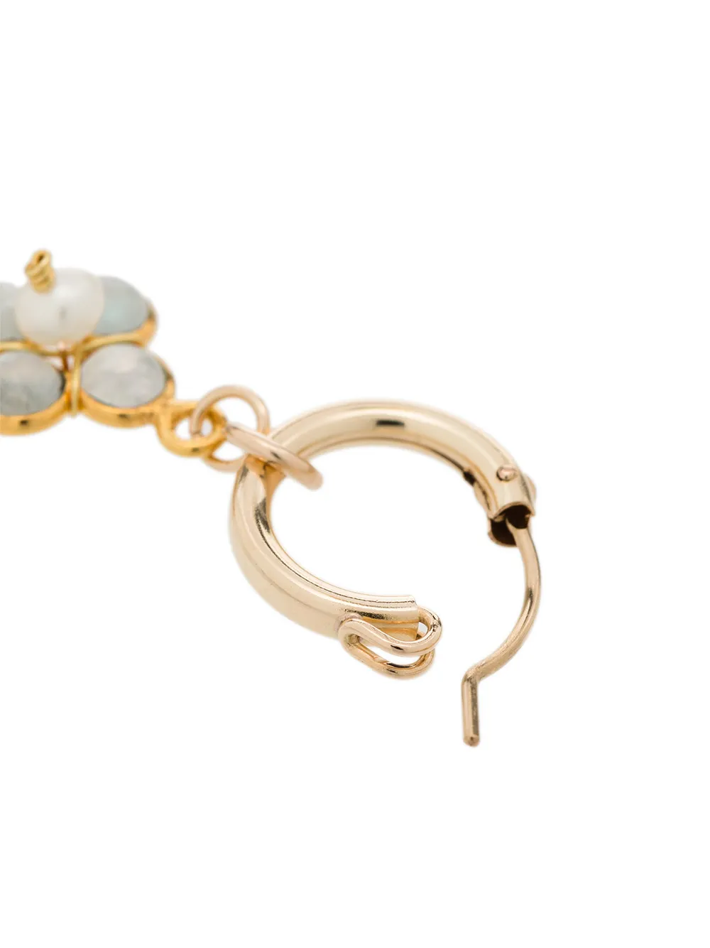 фото Brinker & eliza серьги-кольца с подвесками