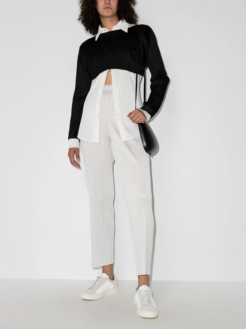фото Pleats please issey miyake плиссированные брюки кроя слим