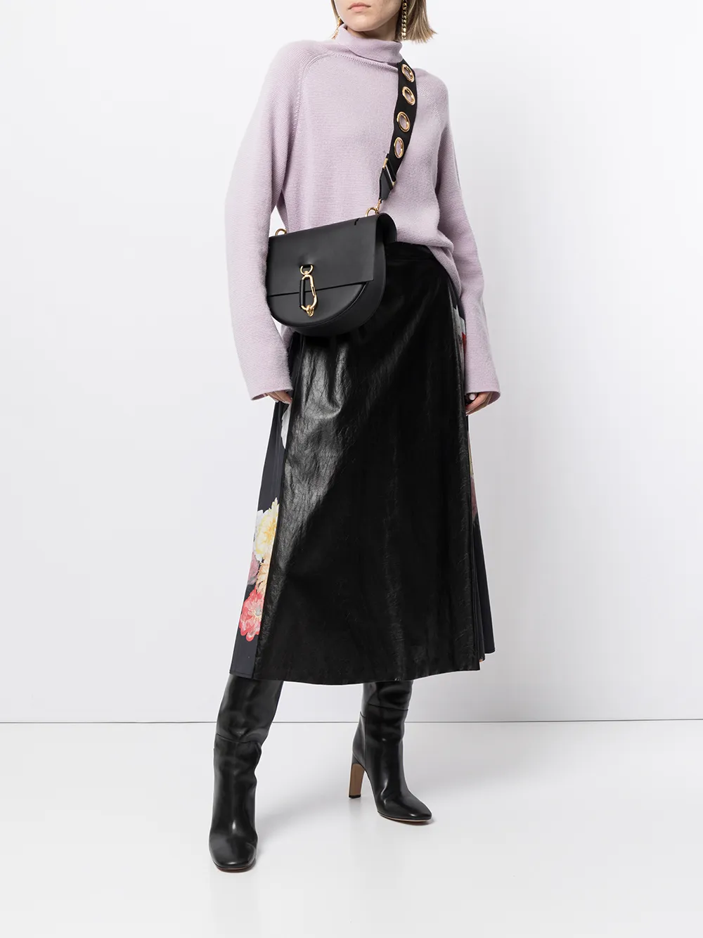 фото Zac zac posen сумка на плечо belay среднего размера