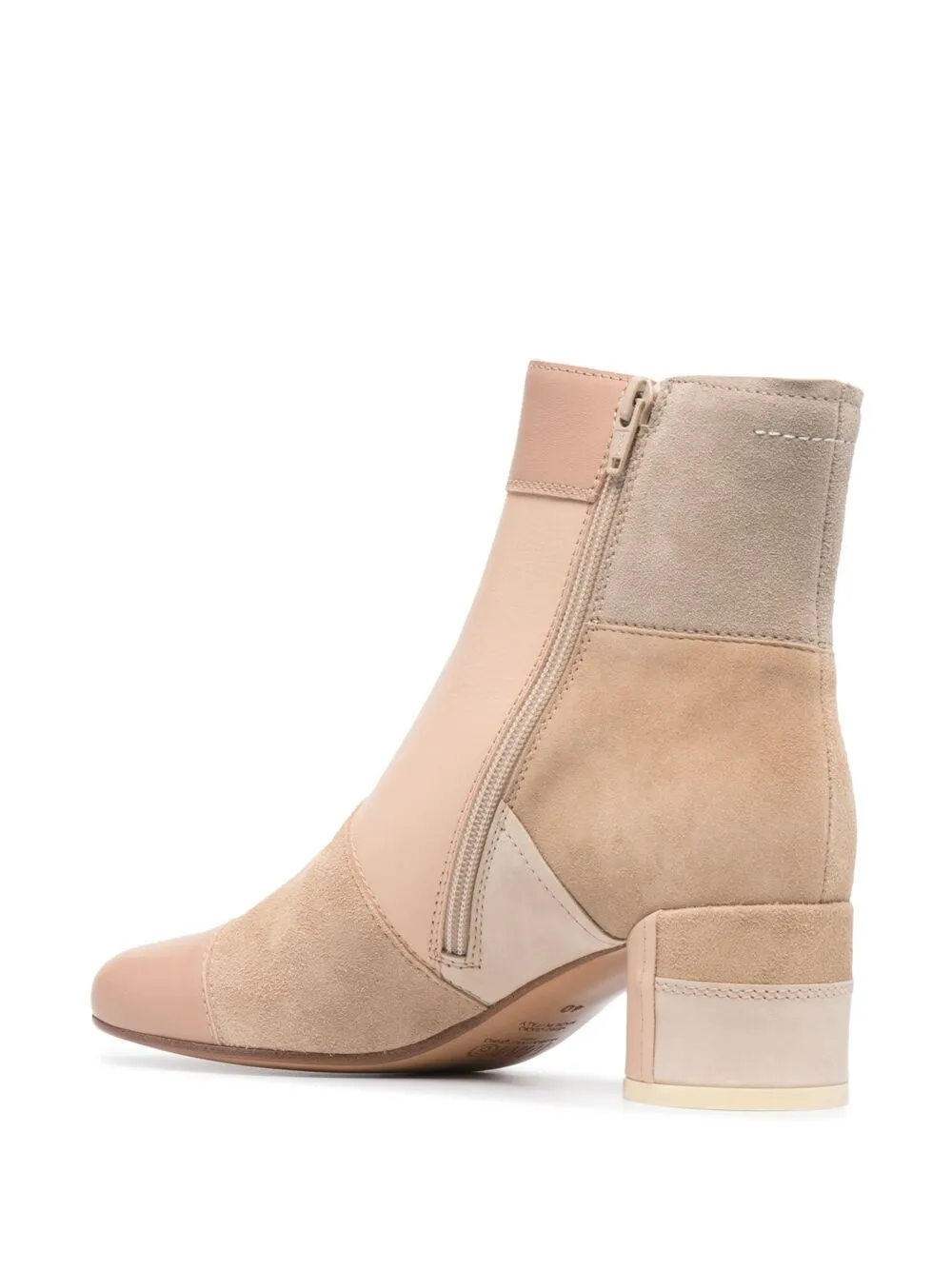 фото Mm6 maison margiela ботильоны со вставками