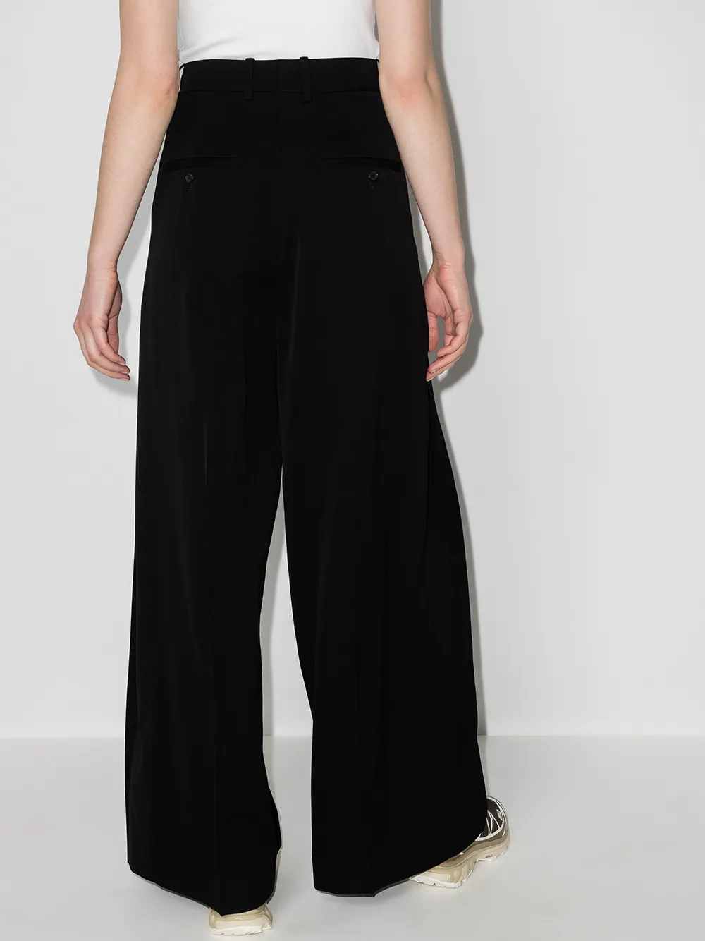 фото Jw anderson широкие брюки со складками