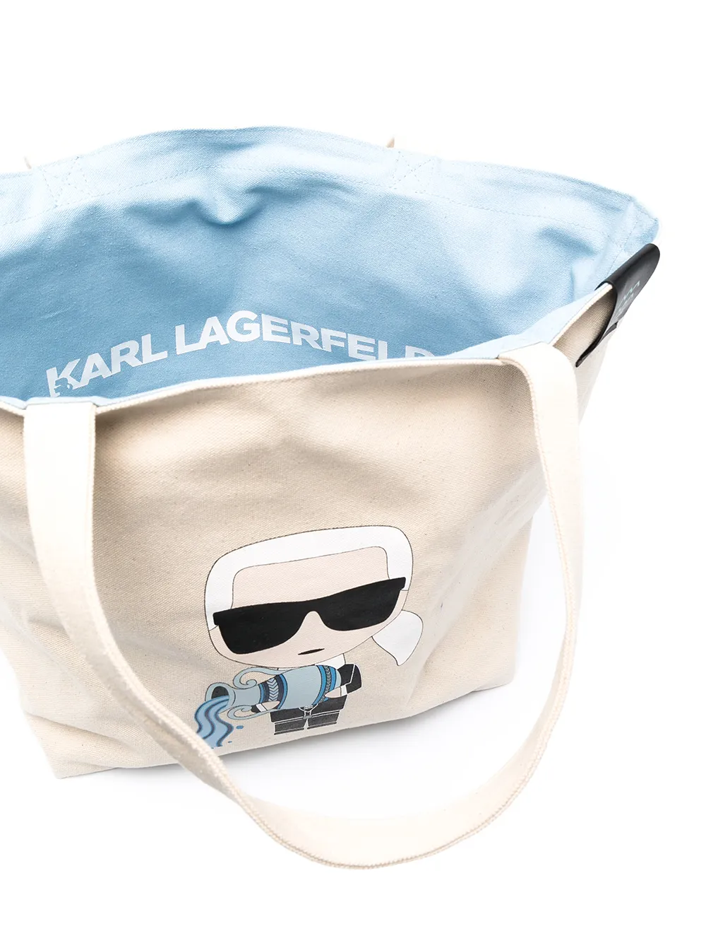 фото Karl lagerfeld сумка-тоут k/zodiac 'водолей'