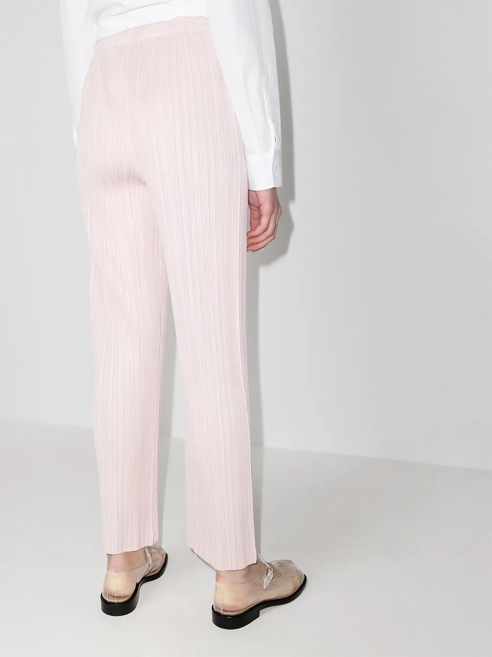 фото Pleats please issey miyake широкие брюки со складками