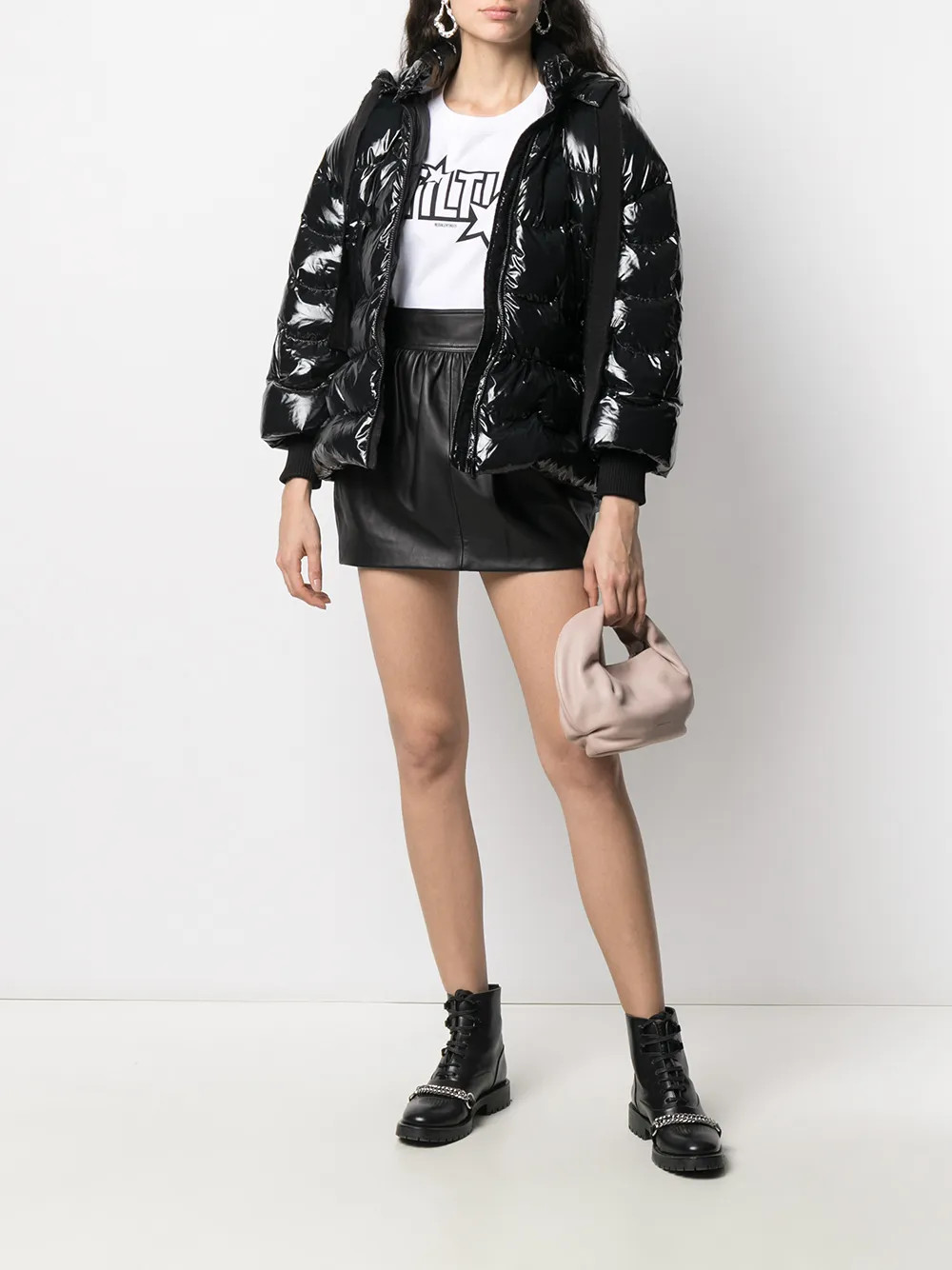 фото Red valentino пуховик с баской