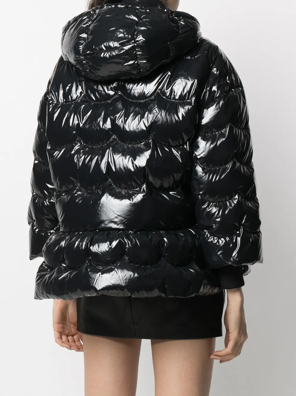 фото Red valentino пуховик с баской