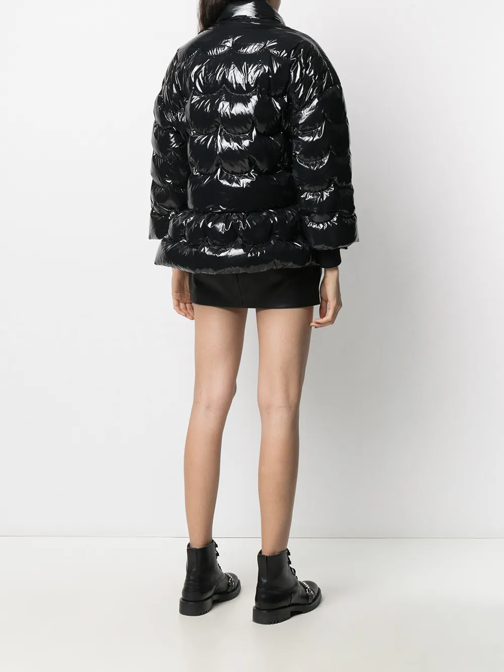 фото Red valentino пуховик с баской
