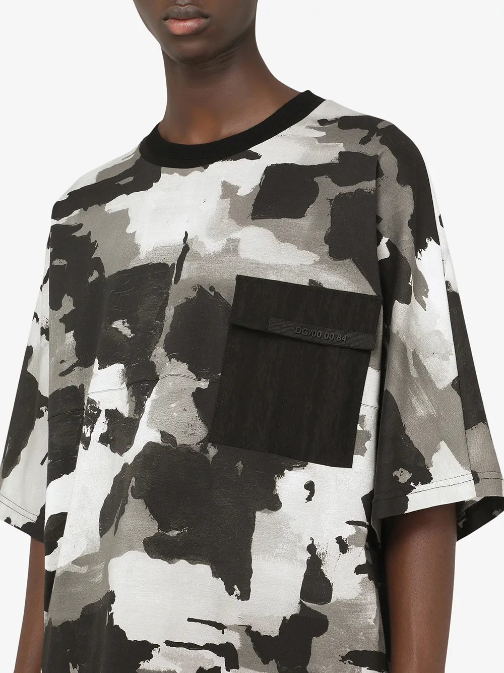 фото Dolce & gabbana футболка с камуфляжным узором