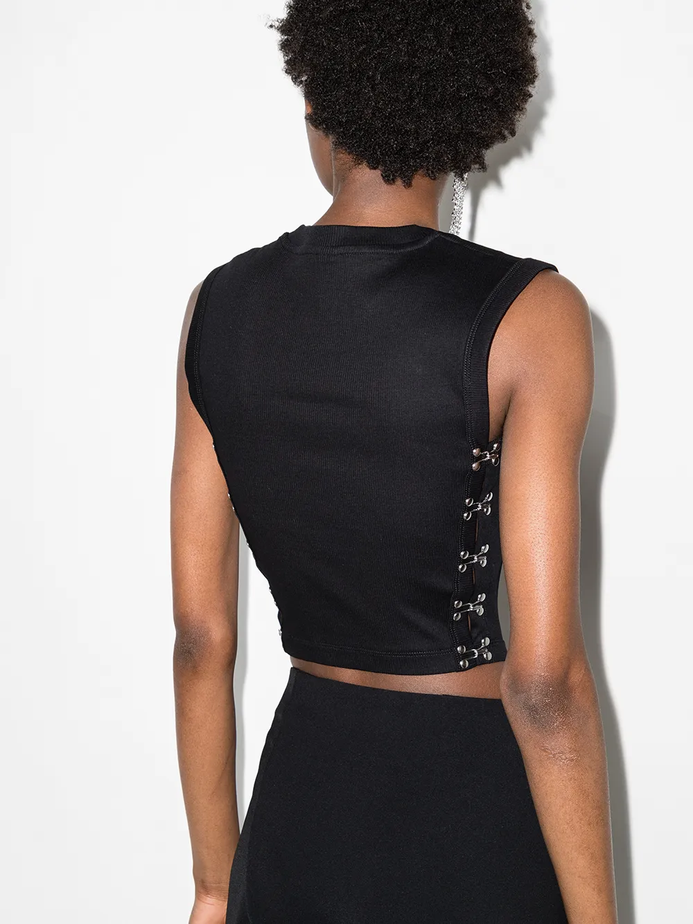 توب بتصميم كورسيه وبدون أكمام من Dion Lee 3 توب من Dion Lee