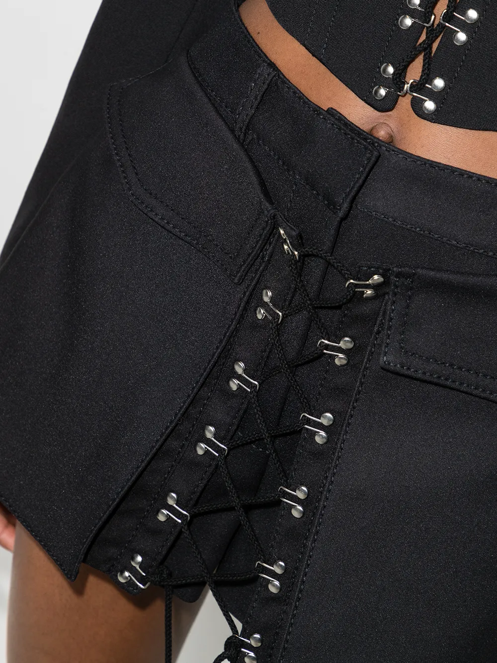 фото Dion lee шорты со шнуровкой