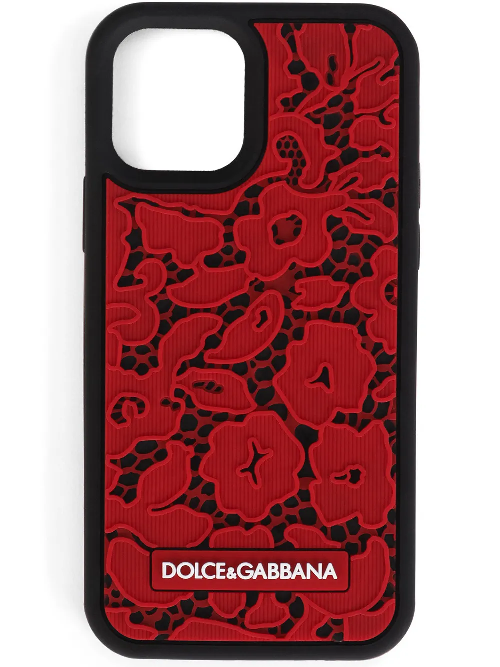 фото Dolce & gabbana кружевной чехол для iphone 12 pro