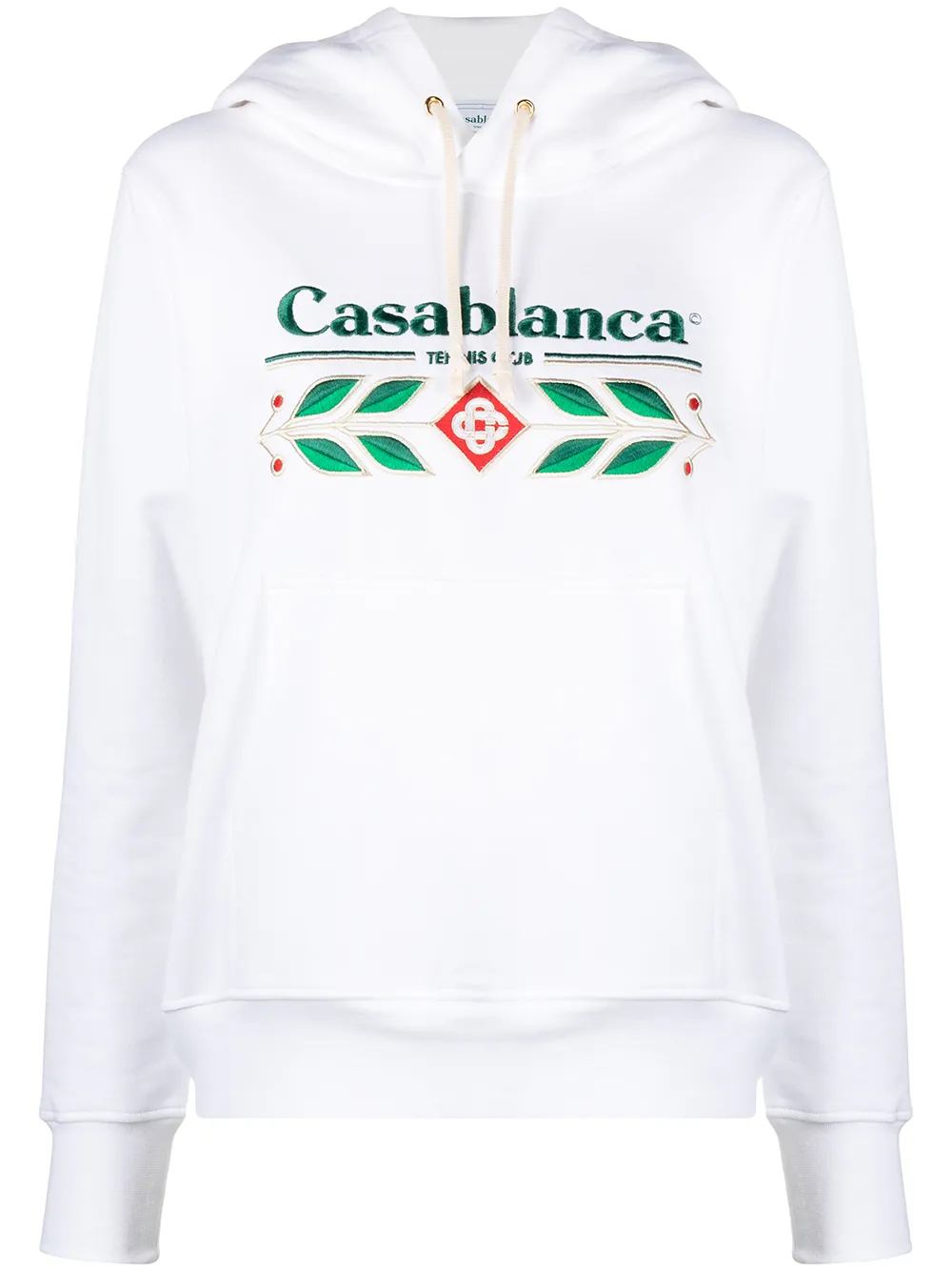 фото Casablanca худи с кулиской и логотипом