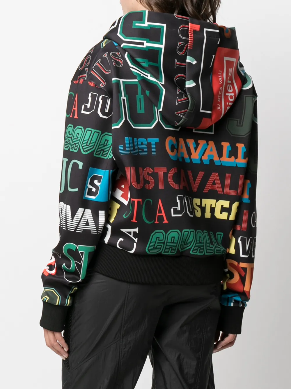 фото Just cavalli худи с кулиской и логотипом
