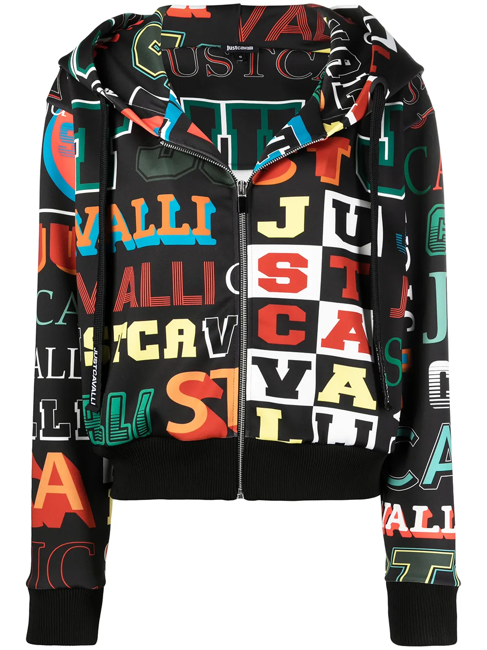 фото Just cavalli худи с кулиской и логотипом