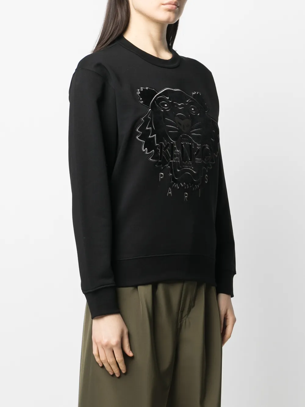 фото Kenzo толстовка с вышивкой tiger