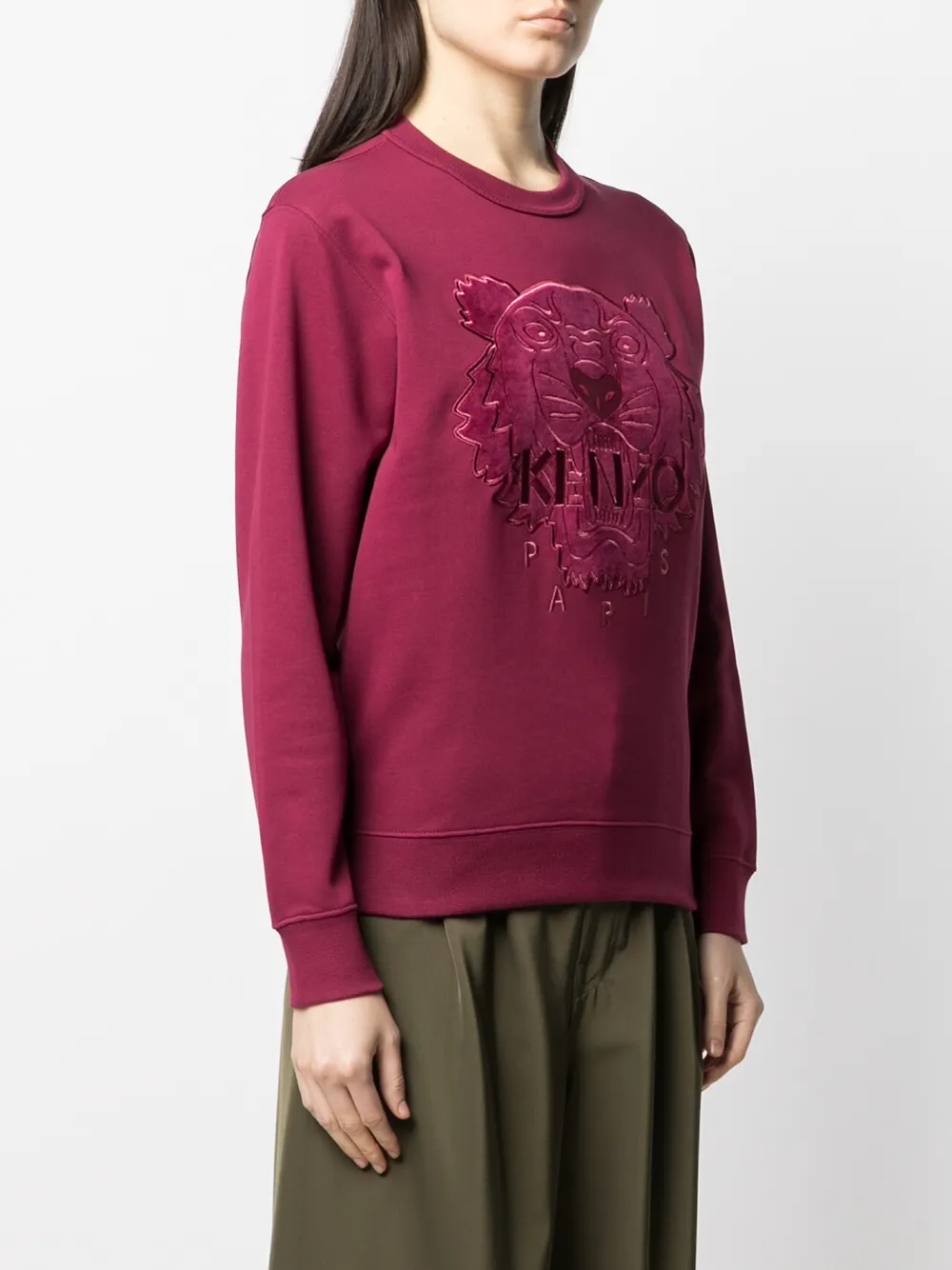 фото Kenzo толстовка с вышивкой tiger