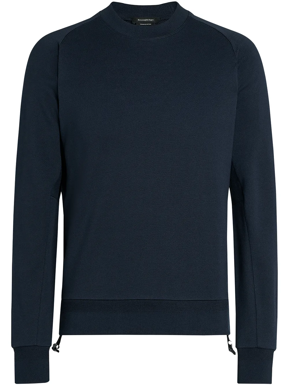 фото Ermenegildo zegna толстовка с круглым вырезом и кулиской