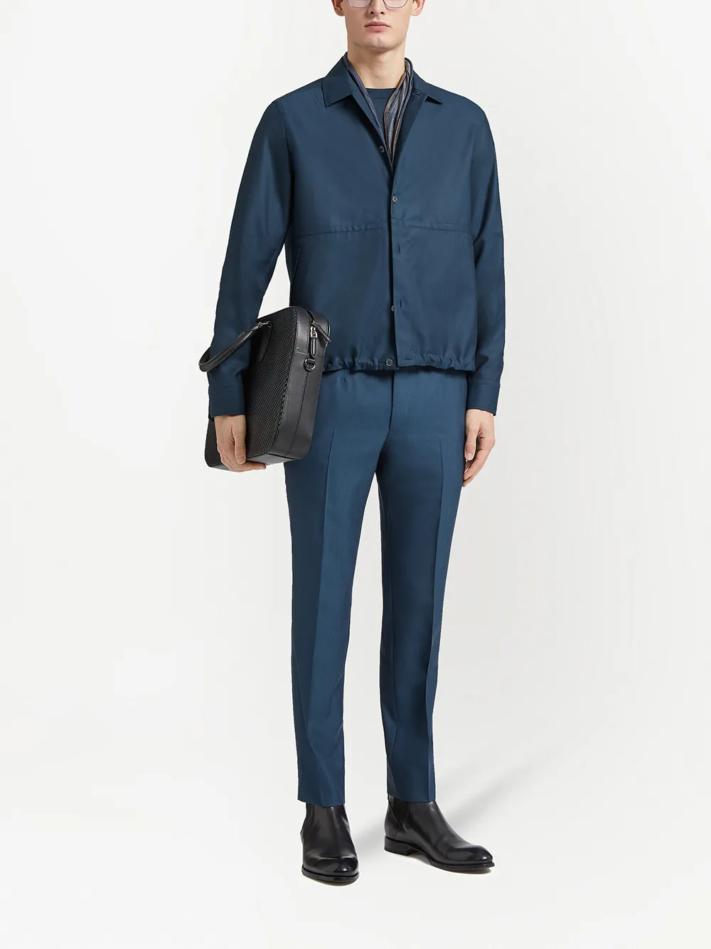 фото Ermenegildo zegna однотонная рубашка
