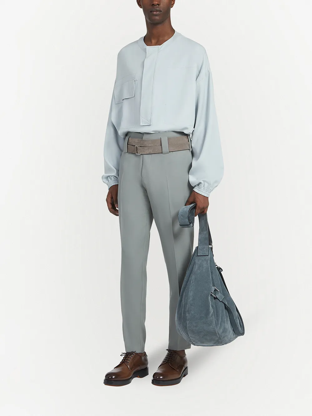фото Ermenegildo zegna рубашка с длинными рукавами
