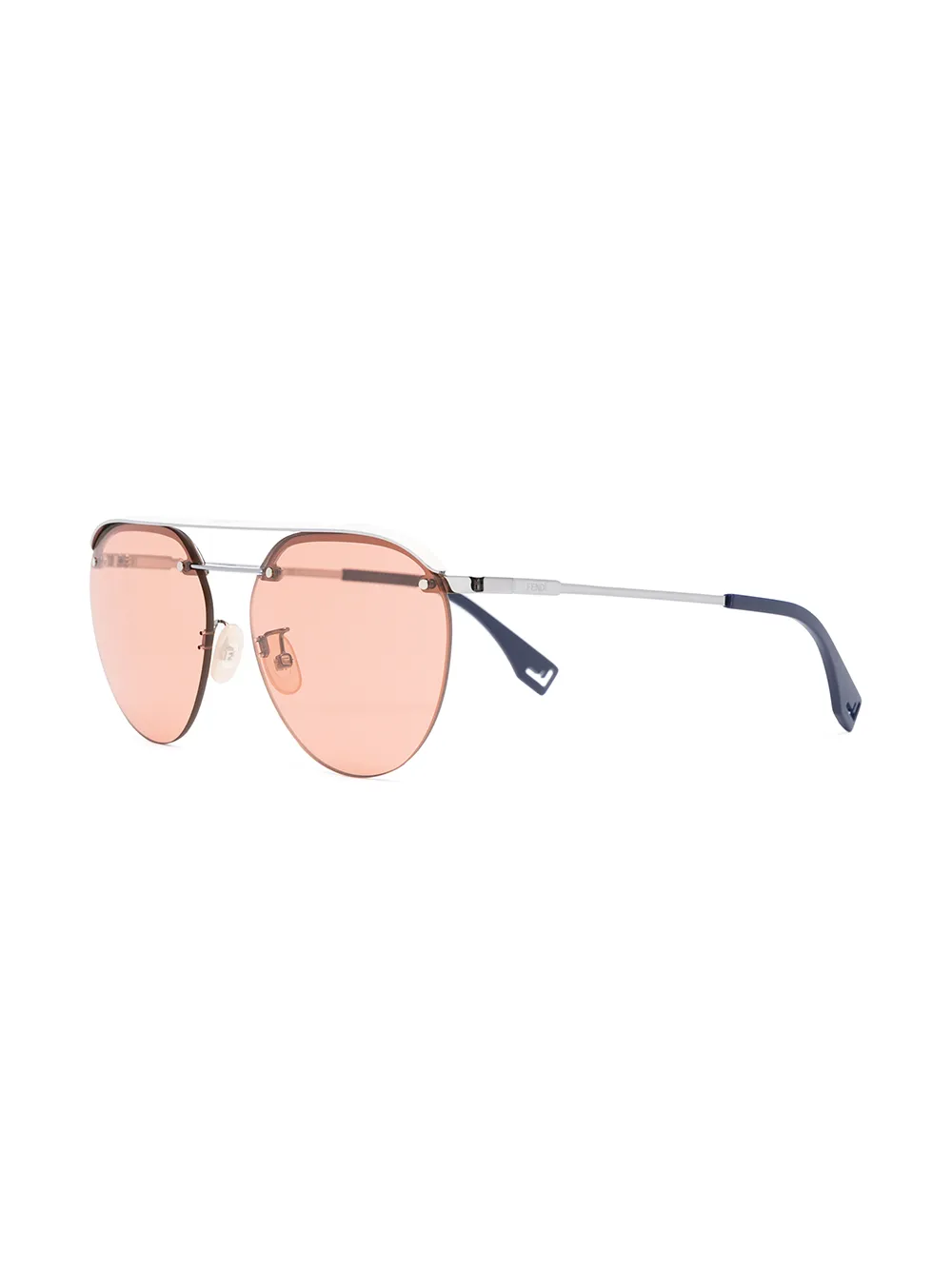 фото Fendi eyewear солнцезащитные очки-авиаторы