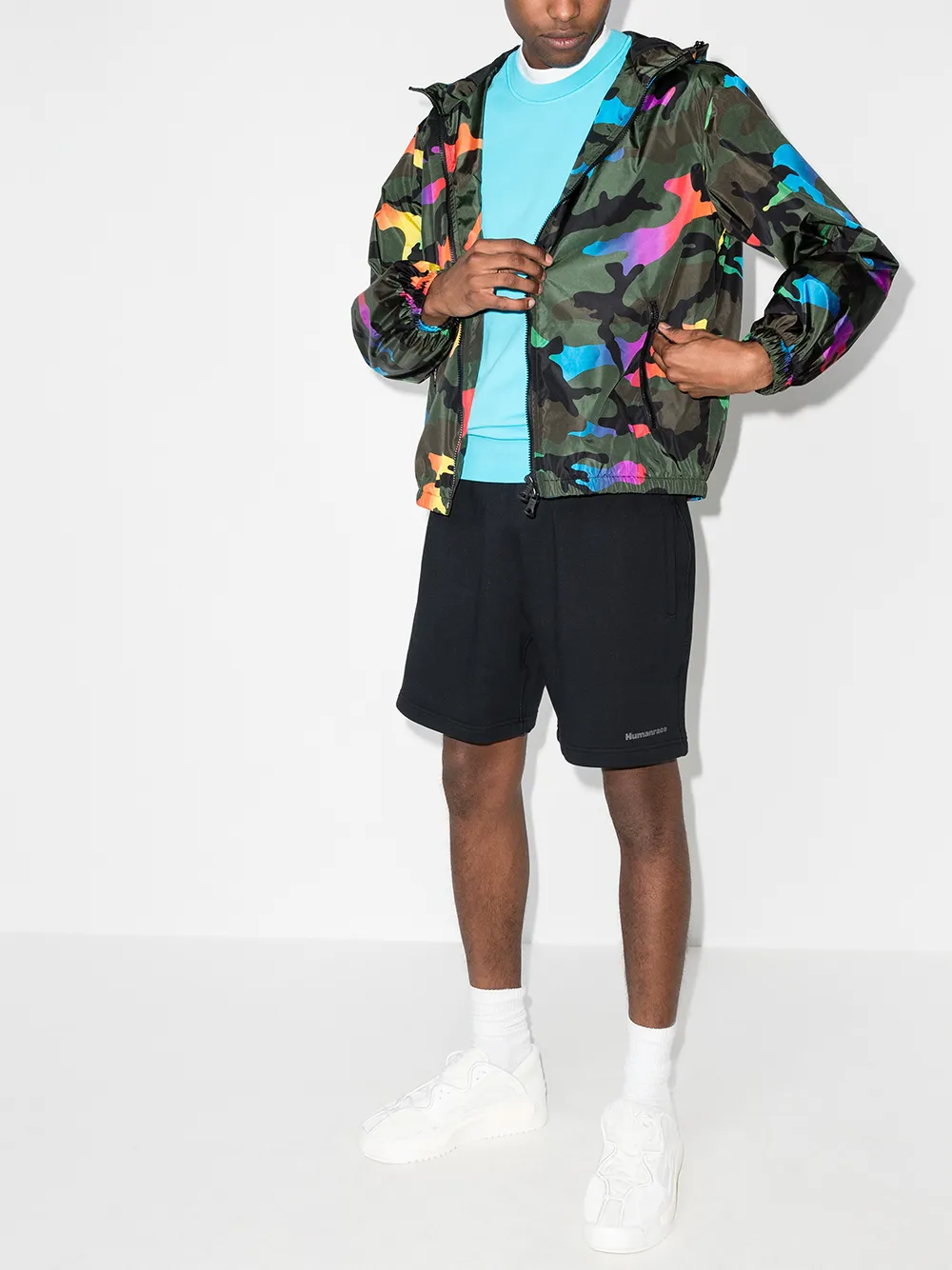 фото Adidas спортивные шорты ambition basics из коллаборации с pharrell williams