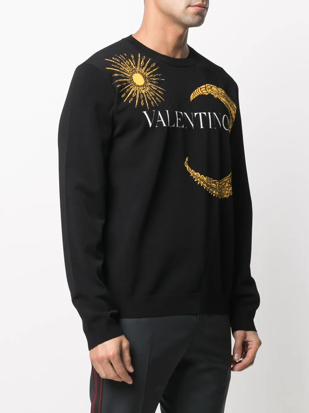 фото Valentino толстовка с логотипом