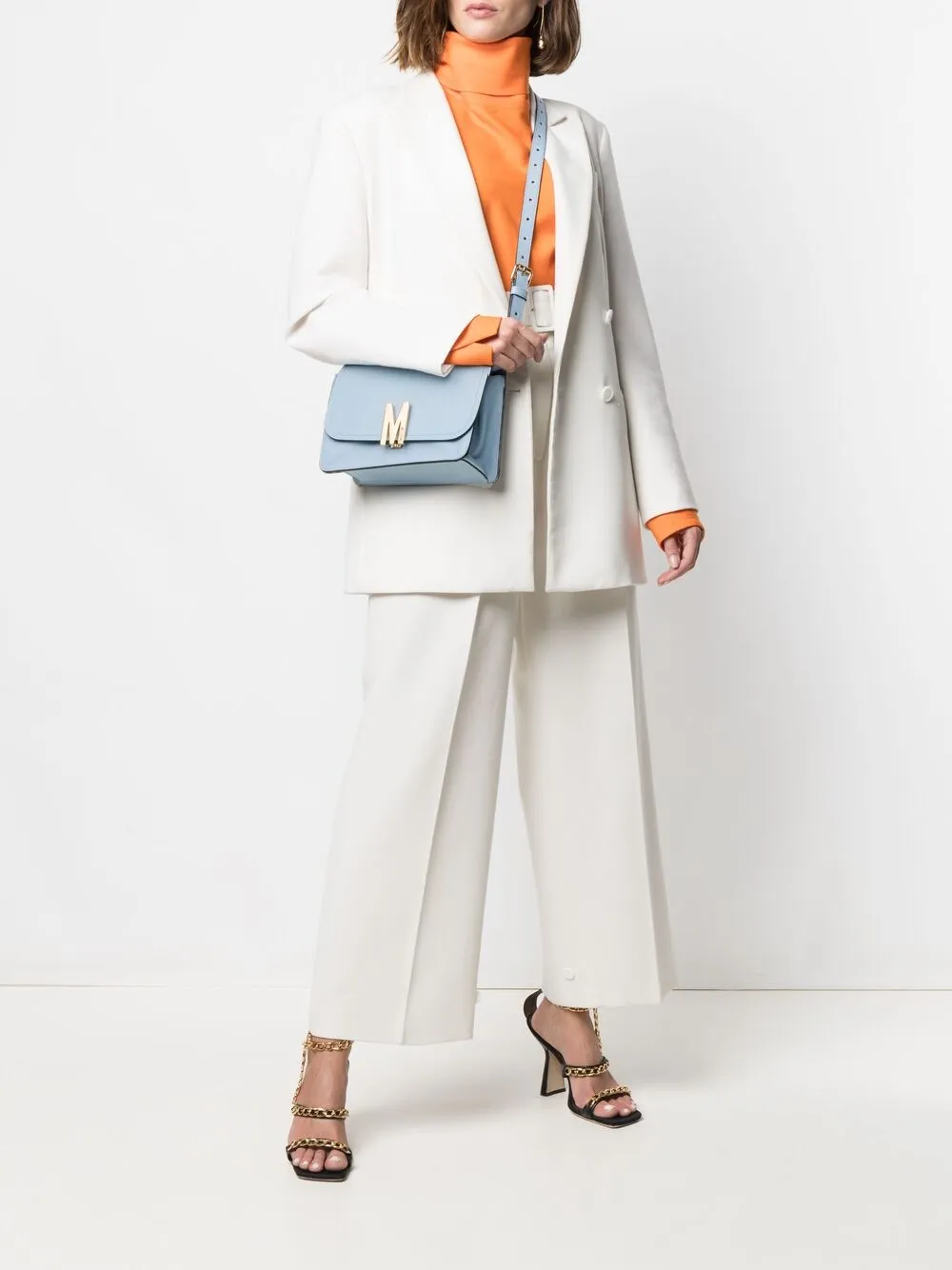 фото Moschino сумка на плечо с логотипом