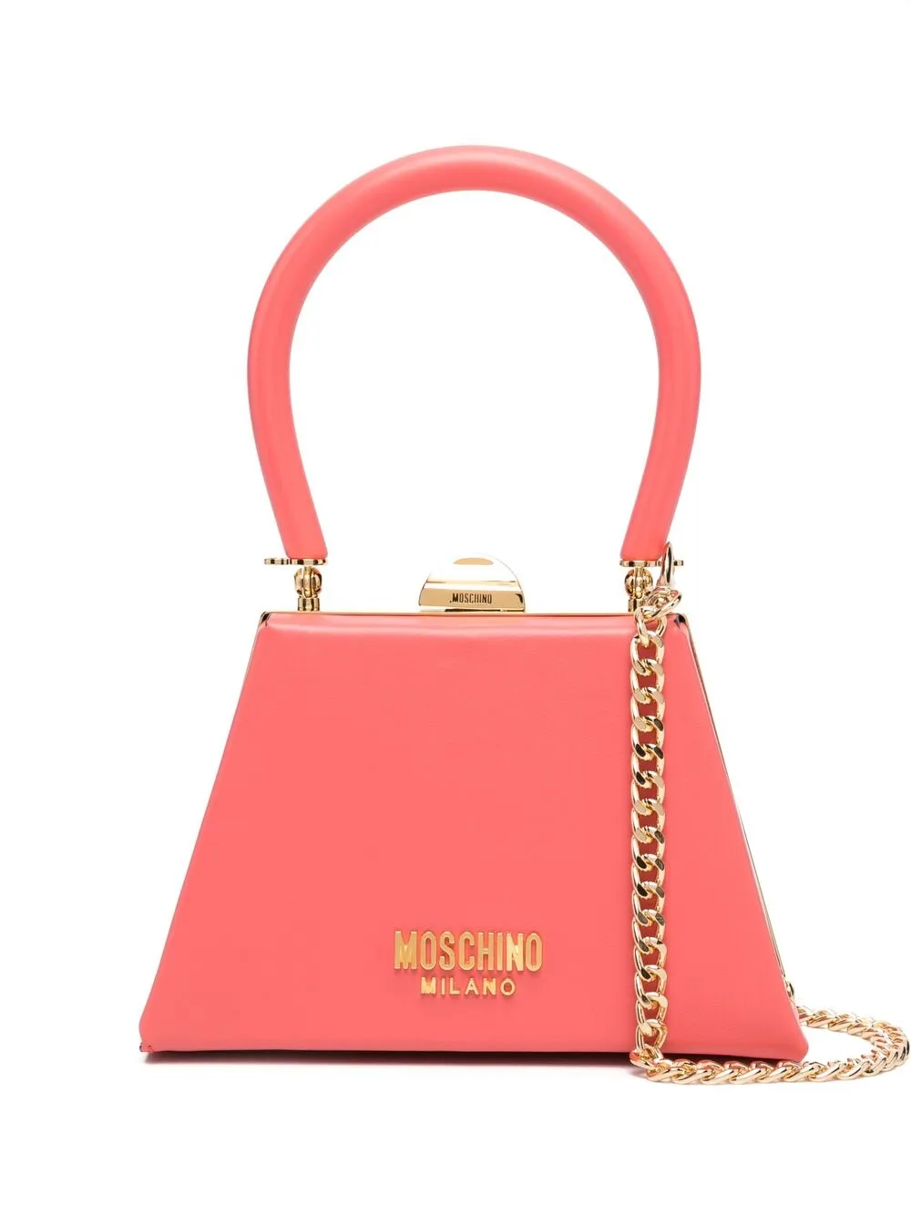 фото Moschino мини-сумка flame