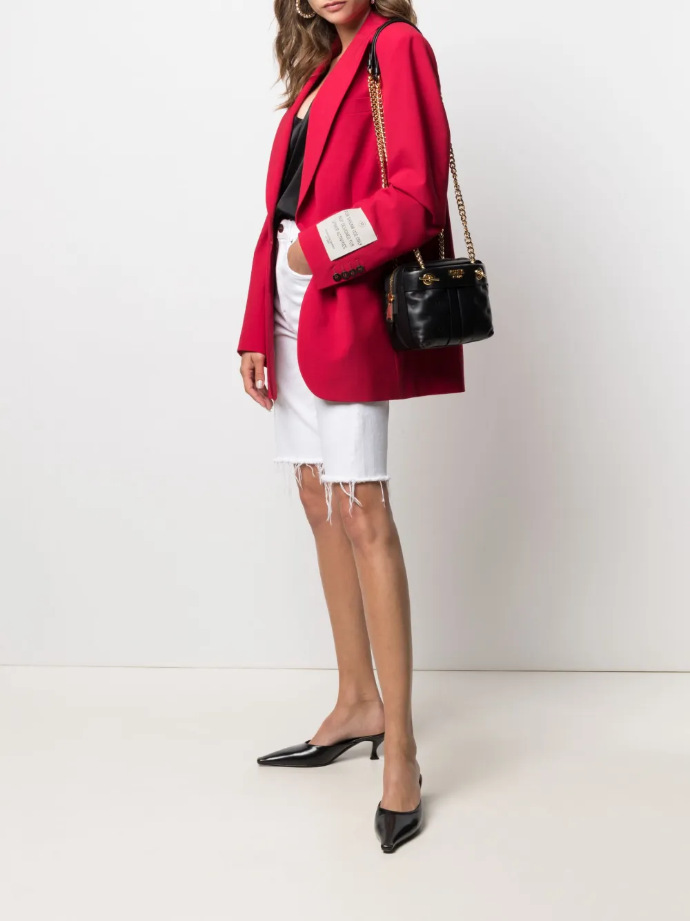 фото Moschino сумка на плечо с логотипом