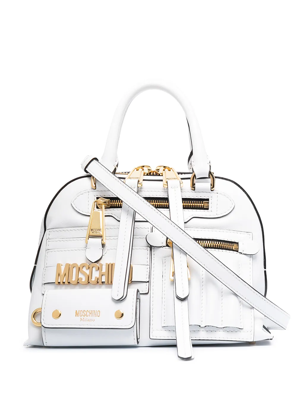 фото Moschino сумка-тоут biker