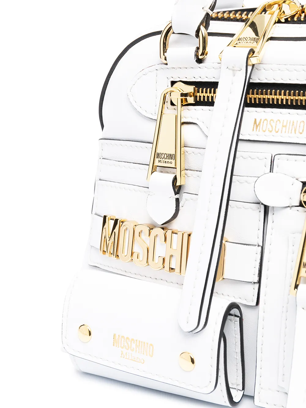 фото Moschino сумка-тоут biker
