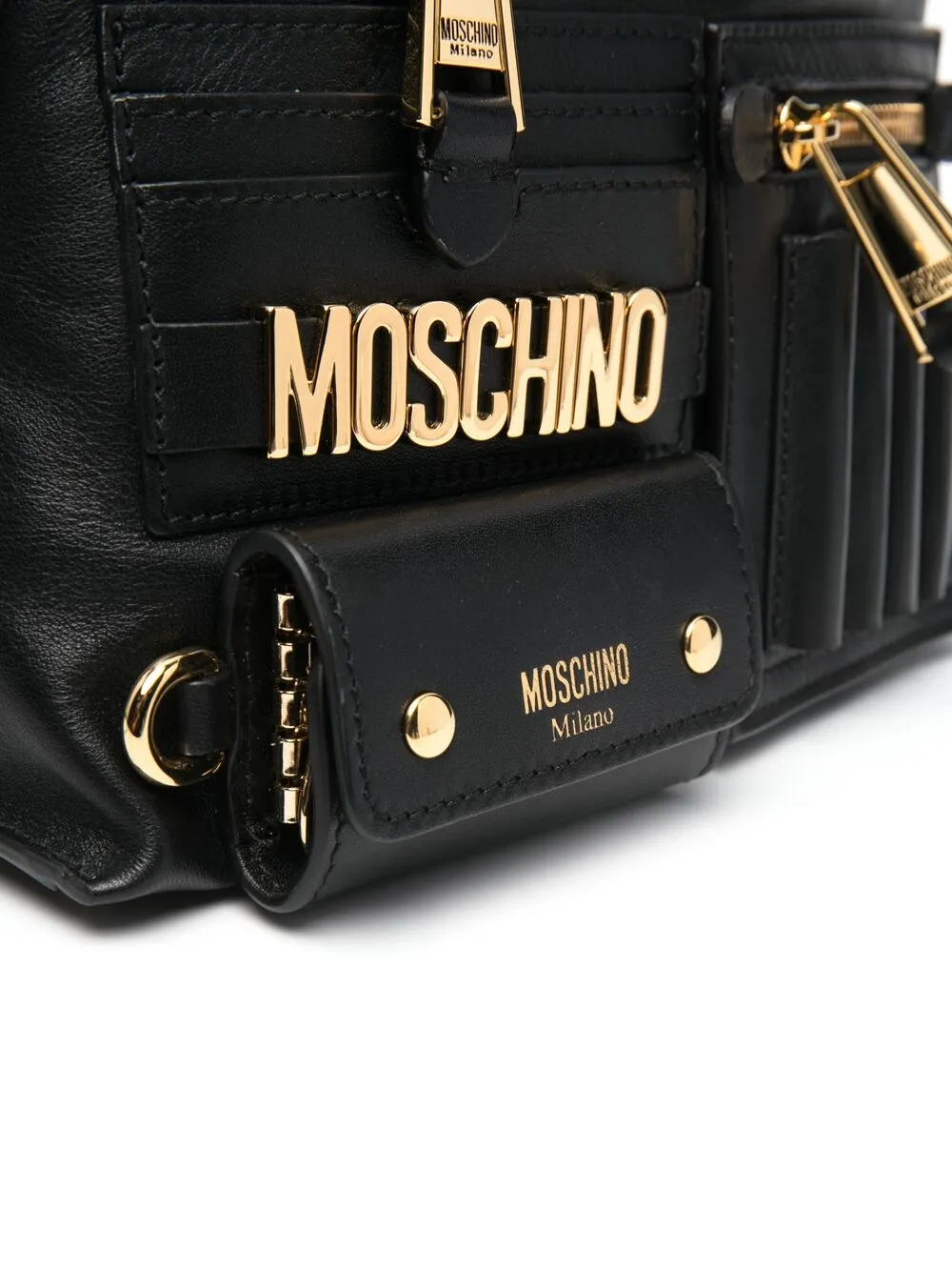 фото Moschino сумка-тоут biker