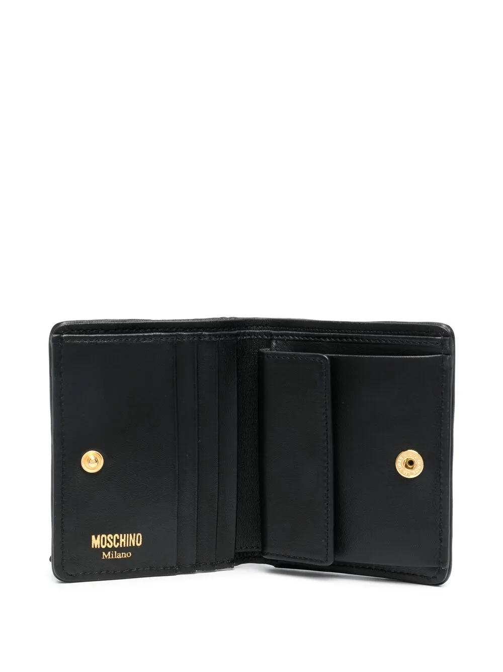 фото Moschino кошелек на кнопке с логотипом