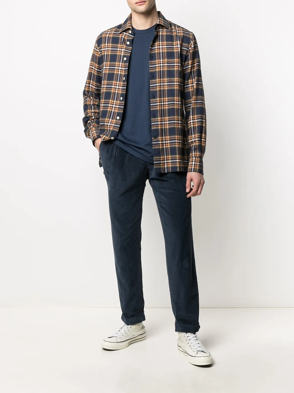 фото Kiton вельветовые брюки