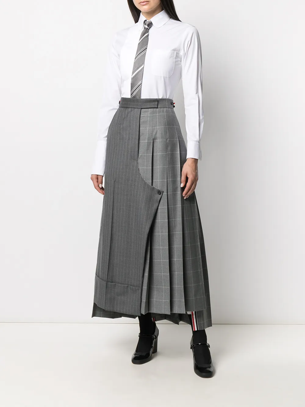 фото Thom browne рубашка на пуговицах с длинными рукавами