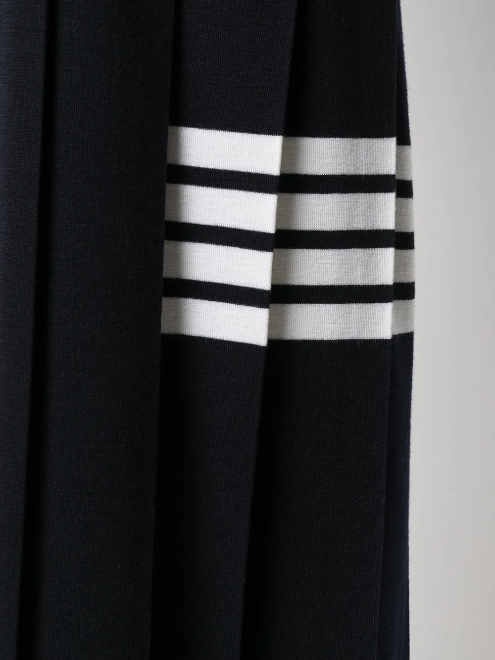 фото Thom browne трикотажное платье с полосками 4-bar