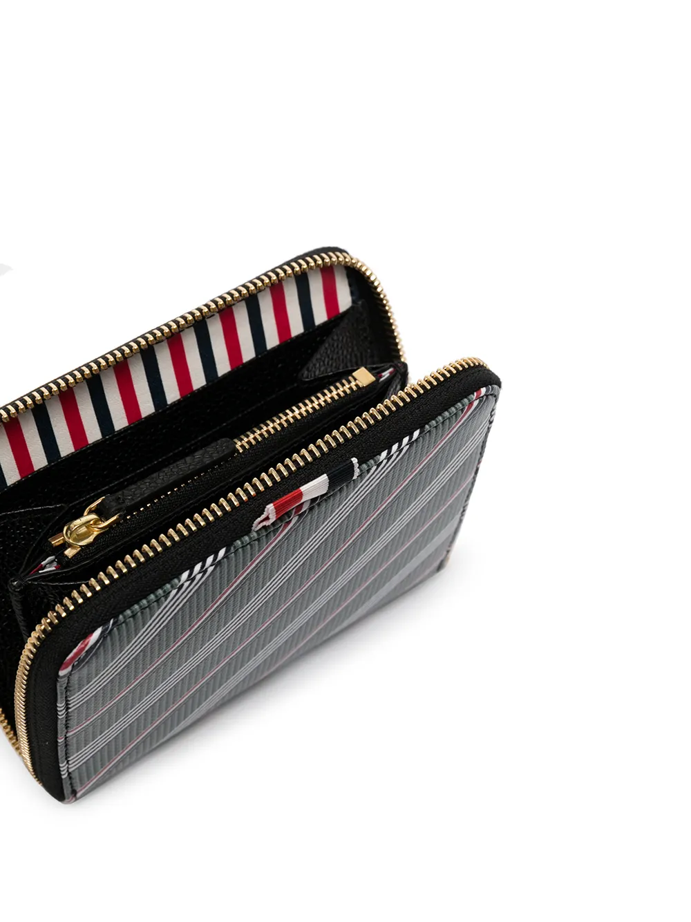 фото Thom browne компактный кошелек с полосками rwb
