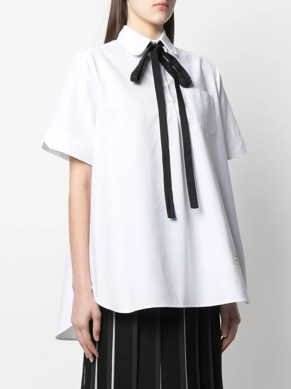 фото Thom browne рубашка с завязками